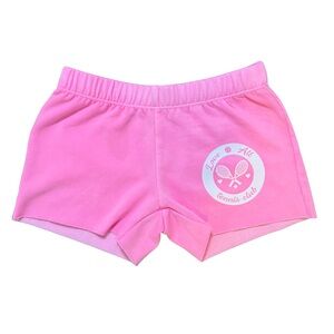 Firehouse Pink Love All Tennis Club shorts girls size M NWOT